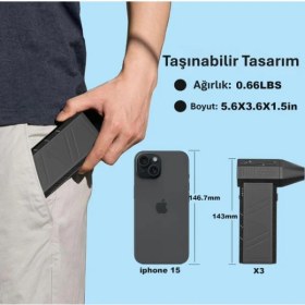 Resim Taşınabilir Kompakt Jet Fan 