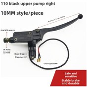 Resim Yuntech01 110 Model Siyah Kolu 10mm Sağ Üst Pompa - Elektrikli Bisiklet, Motosiklet Freni Hydrolik Pompa Toplama - Etkin Durdurma Gücü, Kolay Kurulum 