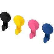 Resim Ikea Tısken Duvar Askısı Vantuzlu Askı Renkli 4 Adet 