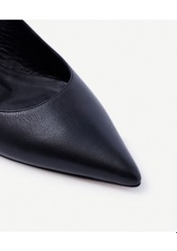 Resim Yargıcı Alçak Topuklu Arkası Açık Ayakkabı 25ykay4008p 001 Siyah 