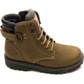 Resim Jump Darkwood 3503 Kum Hakiki Deri Kar Botu 44 Numaralı Konforlu Tasarım ile Günlük Kullanıma Uygun 