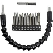 Resim Flex Bükülebilir Esnek Şaft Bits Uzatma Adaptörü Bits Uçlar Seti 