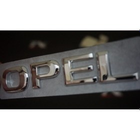 Resim Opel Bagaj 3M 3D Krom Abs Logo Amblem 