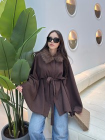 Resim Violet Kürk Panço - Standart beden 