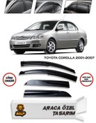 Resim BALP Toyota Corolla Cam Rüzgarlığı 4lü 2001-2007 Arası 