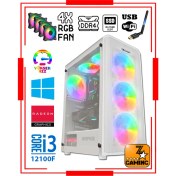 Resim Zeiron Adventure Rx9 I3 12100F 12.nesil 16GB Ram 512GB Nvme M.2 SSD RX580 8gb Oyuncu Masaüstü Bilgisayarı 