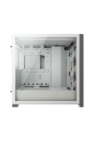 Resim Corsair iCue 5000X RGB Tempered Glass Beyaz Mid Tower Kasa 