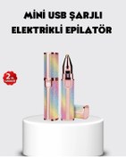 Resim shopwave USB Şarjlı Kaş ve Yüz Tüy Alma Cihazı – Taşınabilir ve Acısız Kullanım 