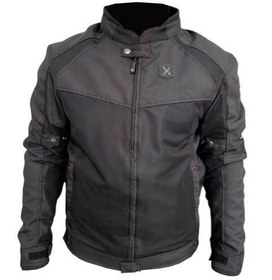 Resim X Speed x-evo Fileli Yazlık Motosiklet Montu Siyah 