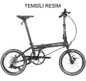 Resim DAHON K9 16 JANT KATLANIR BİSİKLET MD 9V GÜMÜŞ 