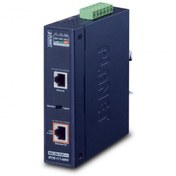 Resim Endüstriyel Tip Tek Port Multi-Gigabit 802.3bt PoE++ Injector (95 Watt, -40~75 derece C, 12~48V DC)&lt;br&gt;Industrial Single-Port Multi-Gigabit 802.3bt PoE++ Injector (95 Watts, -40~75 degrees C, 12~48V DC) Evimdeyokyok