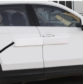 Resim Globalbloom Araç Kapakları Manyetik Çarpışma Önleyici Beyaz Şerit Evrensel Boya Koruma 