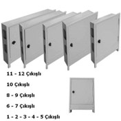 Resim METROPOL 11 - 12 Delikli Kollektör Dolabı 60 X 85 X 12.5 Cm. 