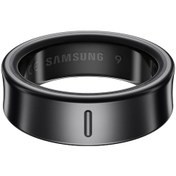 Resim Samsung Galaxy Uyumlu Ring Akıllı Yüzük Siyah Titanyum 10,19.8 MM 