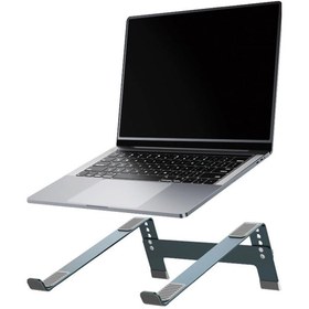 Resim Baseus Alüminyum 11-18inch 4 Kademe Yükseklik Ayarlı Laptop StandIı Tablet Macbook Standı Kaydırmaz 