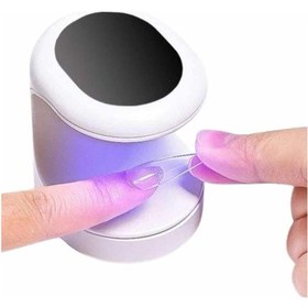 Resim Mini Taşınabilir Kalıcı Oje Jel Tırnak Kurutucu Fototerapi Makinesi 