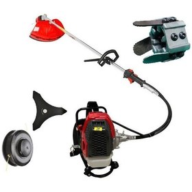Resim Gardenpro 520d Benzin Motorlu Tırpan + Çapa Aparatı 