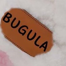 Resim Bugula Bebek Yenidoğan Panduf 0-3M Pembe Fiyonklu Beyaz Kız Doğal Örgü Ayakkabısı Alize Puffy 