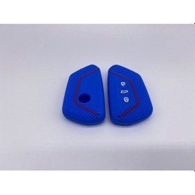 Resim Yeni Seat Uyumlu Leon 2021 Sonrası Silikon Anahtar Kılıfı, Anahtar Kabı (533073032) 