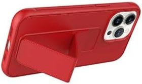 Resim Zore Apple için uyumlu iPhone 14 Pro Kılıf Zore Qstand Kapak Pembe 