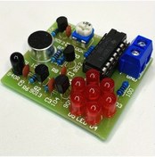 Resim Cloudstore Gerçek Alev Efekti Ve Üfleme Sensörlü Dıy Elektronik Mum Yapım Seti - Başlangıç Seviye Lehim Pratiği 3v Led Dekor 