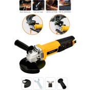 Resim Jetvolt Profesyonel 550W Avuç Taşlama Makinesi 125MM Bakır Sargılı Spiral - Sarı 