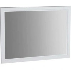 Resim Vitra Valarte Aydınlatmalı Düz Ayna 100 cm Mat Beyaz 62219 