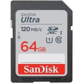 Resim Sandisk 64gb Sd Ultra 120mb/s Sdxc Hafıza Kartı Sdsdun4-064g-gn6ın 