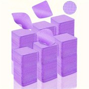Resim 1000 adet/500 adet/200 adet Lint Free Tırnak Mendilleri, Tırnak Cilası Giderici Pedler Kirpik Uzatma Mendilleri, Yumuşak Non-Woven Aseton Tırnak Cilası Giderici Pedler Tırnak Hazırlığı ve Jel Cilası Giderici için Tırnak Mendilleri 