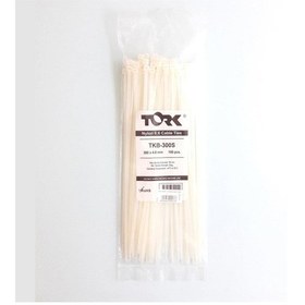 Resim Tork Beyaz Kablo Bağı 4,5X300 