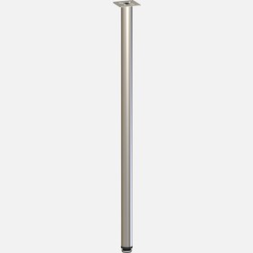 Resim Tempo R32 İnce Masa Ayağı 71 cm Mat Nikel 