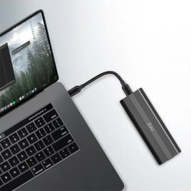 Resim Lidyada Maison USB Type-C & USB A 3.2 Gen 1 10GBPS Pcıe Nvme M.2 Sata SSD Disk Kutusu 
