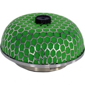 Resim Pearl Shop Aksesuar Ses &amp; Performans Arttırıcı Açık Hava Filtresi Mantar Tip Yeşil +6 Hp Aparatlı Üniversal 