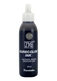 Resim Zig Kurecolor Refill Ink Mürekkep 25ml C07 Cool Gray 7 