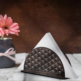 Resim BK Kişiye Özel Ahşap Peçetelik - Model 3-4 