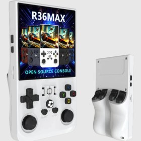 Resim Ozmik R36 Max Oyun Konsolu 4 Inç Ekran 64G Psp Retro Klasik Taşınabilir 
