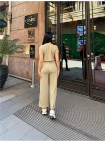 Resim WeShaya Vizon Modal Esnek Kumaş Bisiklet Yaka Takım Vizon 