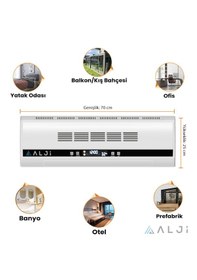 Resim 2500 W Süper Sessiz Ptc Seramik Isıtıcı Ve Vantilatör Cnk 
