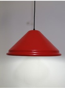 Resim Riolight Retro Kırmızı Içi Gold Tekli Metal Sarkıt Çap: 33Cm 