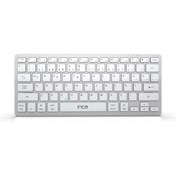 Resim Inca IBK-565BT Bluetooth 5.0 Şarj Edilebilir Akıllı Gümüş Klavye 
