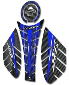 Resim R25 Tank Pad Seti Karbon Mavi 2014-2018 