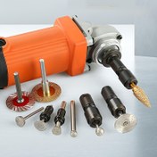 Resim 6mm & 3mm Elektrikli Açı Taşlama Makinesi Adaptörleri - Çok Fonksiyonlu Metal Spindle Dönüştürücüler, DIY ve Ev İyileştirme Projeleri için Güç Gerektirmez, Kablosuz ve Kablo ile Çalışan Taşlama Makineleri ile Uyumlu, Dayanıklı Metal Yapı, Taşlama Aleti Gücü, Çok Yönlü Araç Adaptörü, Sağlam Tasarım, Hassas İşçilik, Kablosuz Taşlama Adaptörü, Kompakt Adaptör, Sağlam Yapı, DIY Tutkunları İçin 