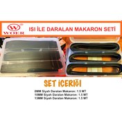 Resim WOER ısı ile daralan makaron Seti 8-10-13 mm (1.5mt her ölçüden) 