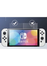 Resim Nintendo Switch Oled Ekran Koruyucu Temperli Cam Premium Pro 9H 2 