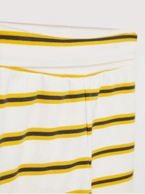 Resim LC Waikiki Beli Lastikli Çizgili Kız Bebek Pijama Altı 