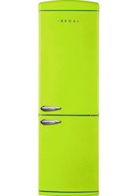 Resim Regal ST 37022 YEŞİL 340 LT Çift Kapılı Buzdolabı 