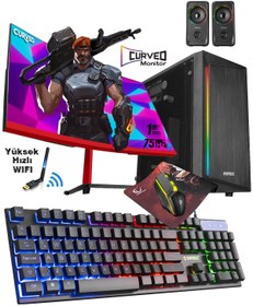 Resim Zeiron Mts50 Intel Core i5 3470 16GB RAM 256GB SSD 23.6" Hazır Sistem Ful Set Masaüstü Ofis Bilgisayarı 