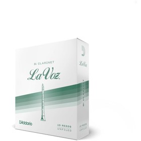 Resim D'Addario Woodwinds La Voz RCC10MS Sib Klarnet Kamışı Medium Soft 