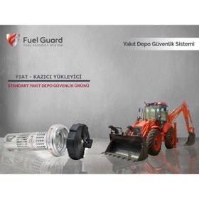 Resim FUEL GUARD Fiat Hitachi Kazıcı-yükleyici Yakıt Depo Koruma Cihazı 