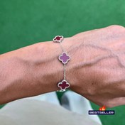 Resim RICH LUI CLARET RED EDITION BİLEKLİK (Paslanmaz Çelik) 